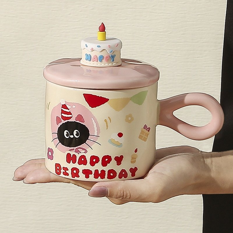 Gift Box With Hand Gift Birthday Gift Breakfast Cup - Image 7