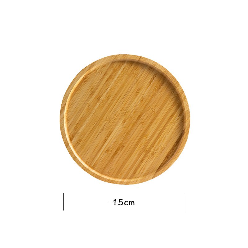 Bamboo Tray Wooden Tray Tea Cup Barbecue Tray - Image 7