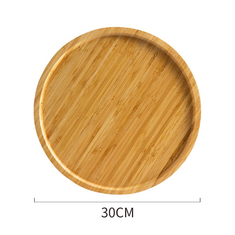 Bamboo Tray Wooden Tray Tea Cup Barbecue Tray - Image 2